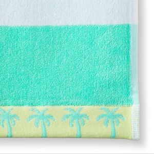 Striped Beach Towel Green/Light Yellow - Stoney
Clover Lane x Target